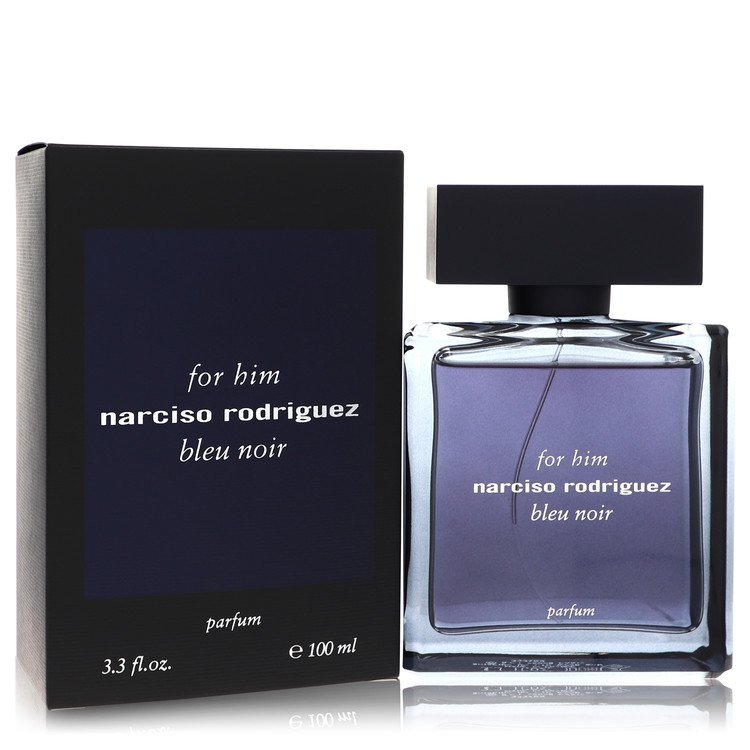 Narciso Rodriguez Bleu Noir 3.3 oz Parfum Spray For Men By Narciso Rodriguez