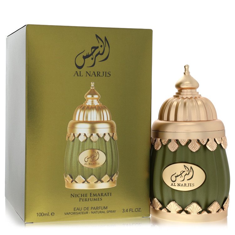 Niche Emarati Al Narjis Eau De Parfum Spray 3.4 oz Eau De Parfum Spray (Unisex) For Women By Lattafa