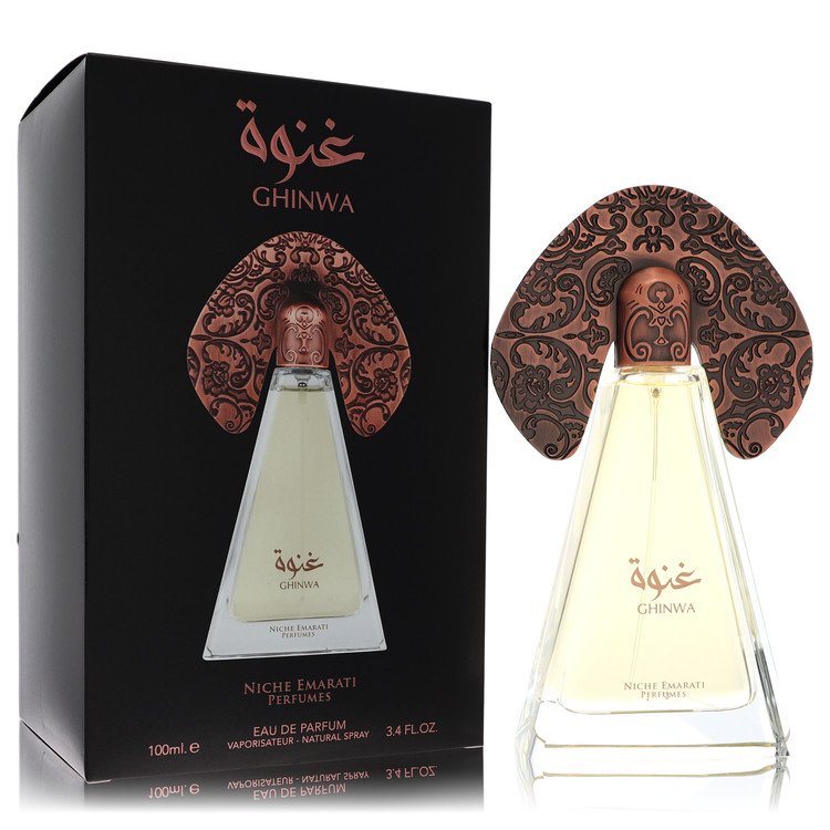 Niche Emarati Ghinwa Eau De Parfum Spray 3.4 oz Eau De Parfum Spray (Unisex) For Women By Lattafa