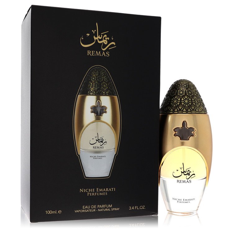 Niche Emarati Remas Eau De Parfum Spray 3.4 oz Eau De Parfum Spray (Unisex) For Men By Lattafa