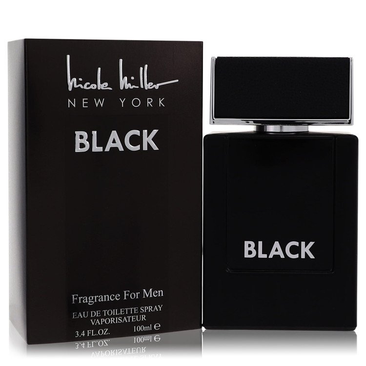 Nicole Miller Black 3.4 oz Eau De Toilette Spray For Men By Nicole Miller