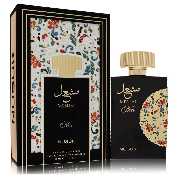 Nusuk Meshal Noir Extrait De Parfum Spray 3.4 oz Extrait De Parfum Spray (Unisex) For Men By Nusuk