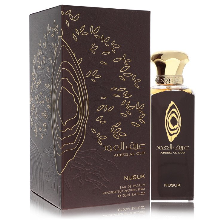 Nusuk Areeq Al Oud Eau De Parfum Spray 3.4 oz Eau De Parfum Spray (Unisex) For Men By Nusuk