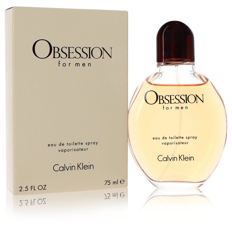 Obsession 2.5 oz Eau De Toilette Spray For Men By Calvin Klein