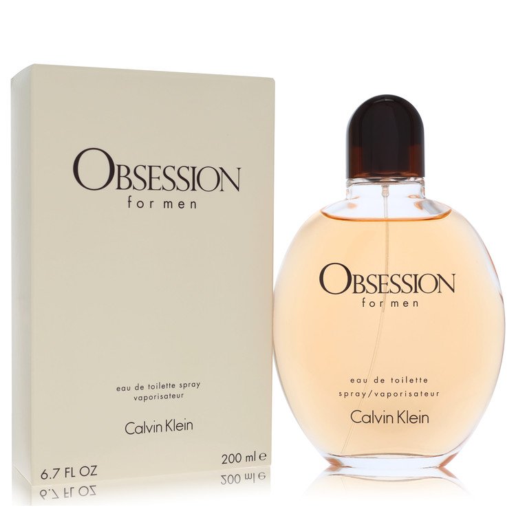 Obsession 6.7 oz Eau De Toilette Spray For Men By Calvin Klein