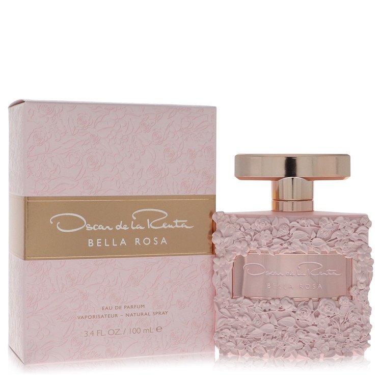 Bella Rosa 3.4 oz Eau De Parfum Spray For Women By Oscar De La Renta