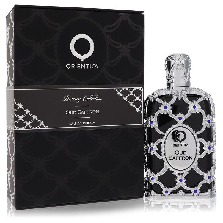 Orientica Oud Saffron Eau De Parfum Spray 2.7 oz Eau De Parfum Spray (Unisex) For Men By Al Haramain
