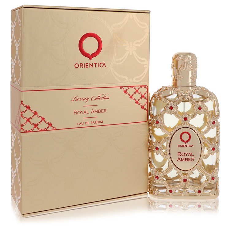 Orientica Royal Amber Eau De Parfum Spray 2.7 oz Eau De Parfum Spray (Unisex) For Men By Orientica