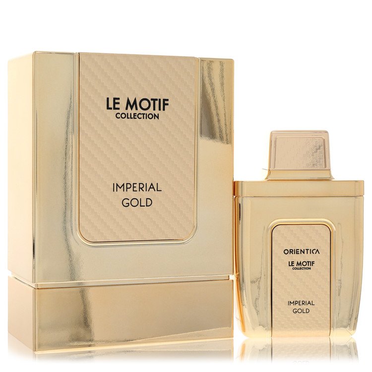 Orientica Le Motif Imperial Gold 2.9 oz Eau De Parfum Spray For Men By Orientica