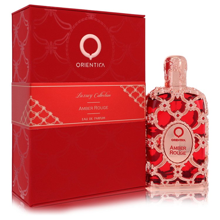 Orientica Amber Rouge Eau De Parfum Spray 2.7 oz Eau De Parfum Spray (Unisex) For Men By Orientica