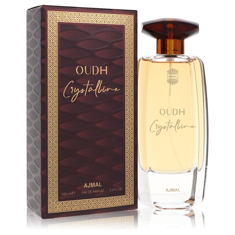 Oudh Crystalline 3.4 oz Eau De Parfum Spray For Women By Ajmal