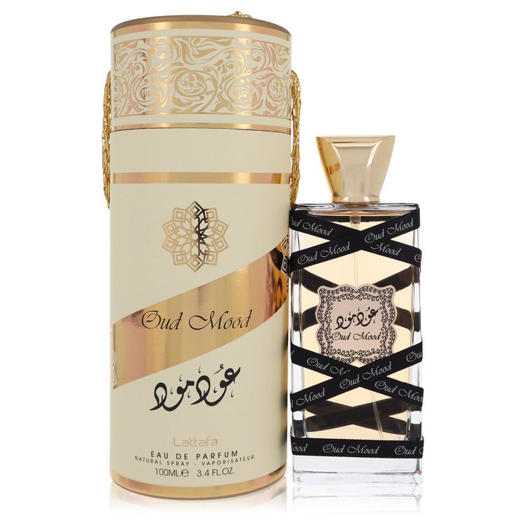 Lattafa Oud Mood Eau De Parfum Spray 3.4 oz Eau De Parfum Spray (Unisex) For Women By Lattafa