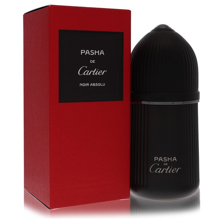Pasha De Cartier Noire Absolu 3.3 oz Parfum Spray For Men By Cartier