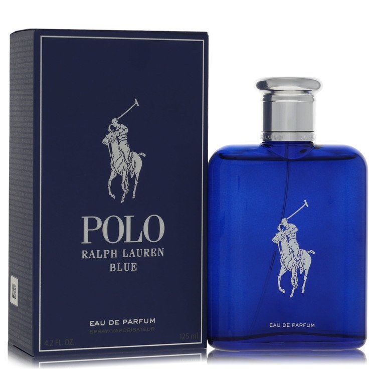Polo Blue 4.2 oz Eau De Parfum Spray For Men By Ralph Lauren