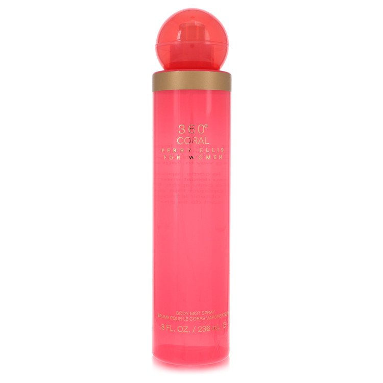 Perry Ellis 360 Coral 8 oz Body Mist For Women By Perry Ellis