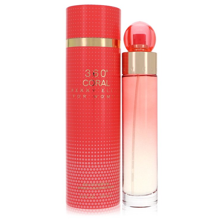 Perry Ellis 360 Coral 3.4 oz Eau De Parfum Spray For Women By Perry Ellis