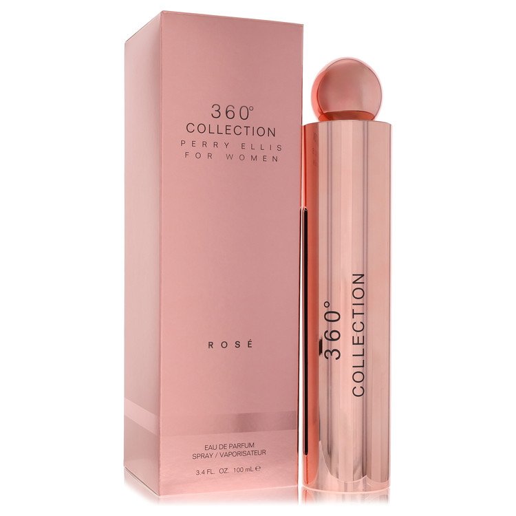 Perry Ellis 360 Collection Rose 3.4 oz Eau De Parfum Spray For Women By Perry Ellis