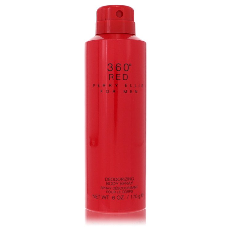 Perry Ellis 360 Red 6 oz Body Spray For Men By Perry Ellis