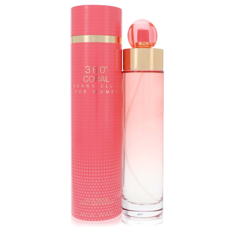 Perry Ellis 360 Coral 6.7 oz Eau De Parfum Spray For Women By Perry Ellis