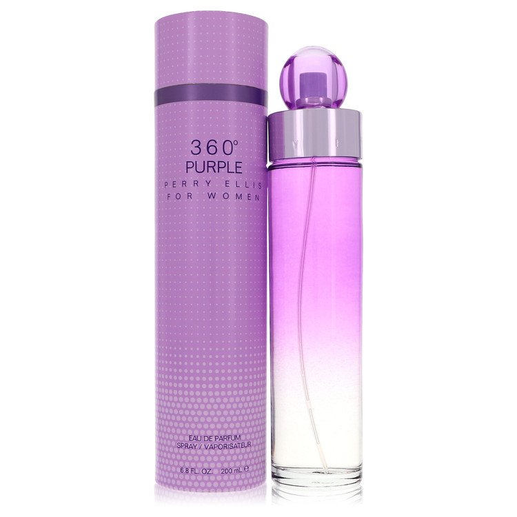 Perry Ellis 360 Purple 6.7 oz Eau De Parfum Spray For Women By Perry Ellis