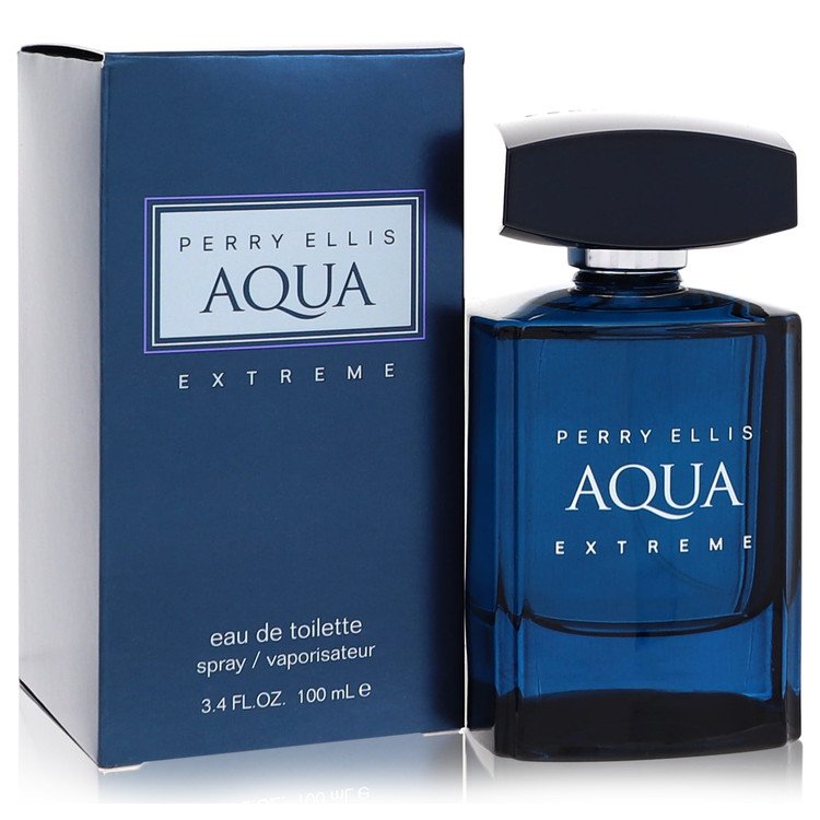 Perry Ellis Aqua Extreme 3.4 oz Eau De Toilette Spray For Men By Perry Ellis