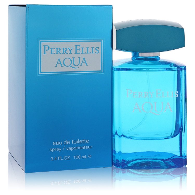 Perry Ellis Aqua 3.4 oz Eau De Toilette Spray For Men By Perry Ellis