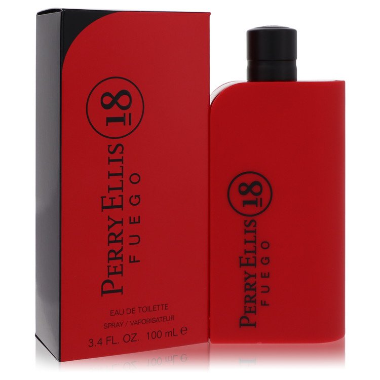 Perry Ellis 18 Fuego 3.4 oz Eau De Toilette Spray For Men By Perry Ellis