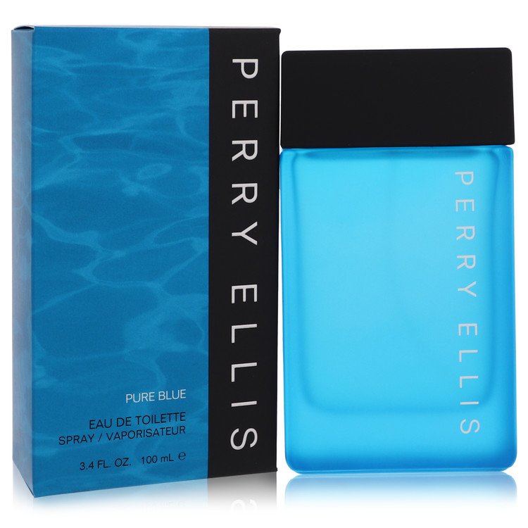 Perry Ellis Pure Blue 3.4 oz Eau De Toilette Spray For Men By Perry Ellis