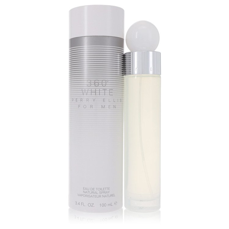 Perry Ellis 360 White 3.4 oz Eau De Toilette Spray For Men By Perry Ellis
