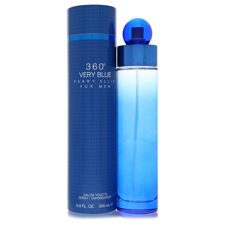 Perry Ellis 360 Very Blue 6.8 oz Eau De Toilette Spray For Men By Perry Ellis