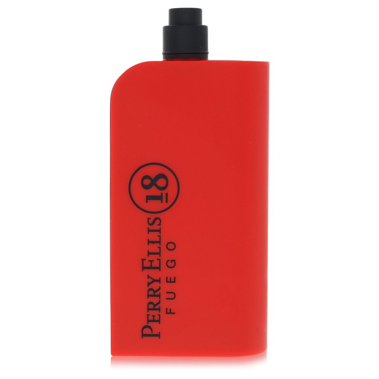 Perry Ellis 18 Fuego Eau De Toilette Spray 3.4 oz Eau De Toilette Spray (Tester) For Men By Perry Ellis