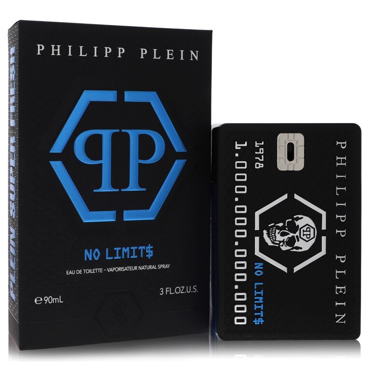 Philipp Plein No Limits Super Fresh 3 oz Eau De Toilette Spray For Men By Philipp Plein Parfums