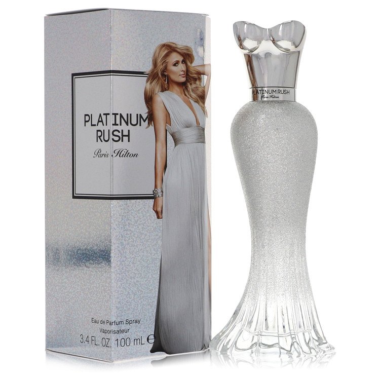 Paris Hilton Platinum Rush 3.4 oz Eau De Parfum Spray For Women By Paris Hilton