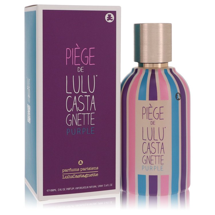 Piege De Lulu Castagnette Purple 3.4 oz Eau De Parfum Spray For Women By Lulu Castagnette