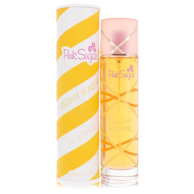 Pink Sugar Creamy Sunshine 3.4 oz Eau De Toilette Spray For Women By Aquolina
