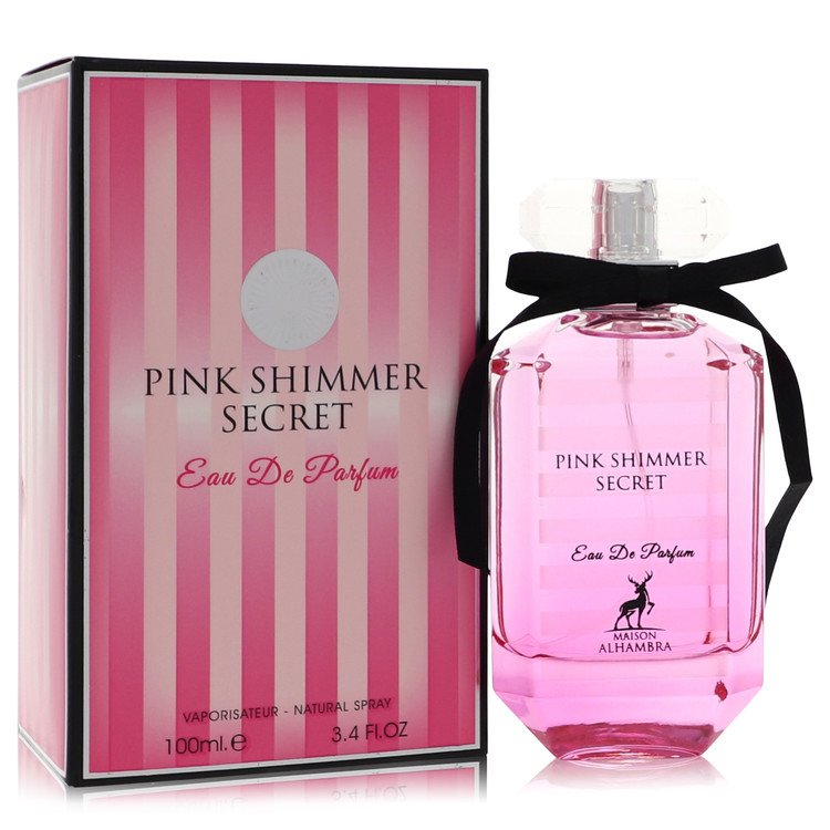 Pink Shimmer Secret 3.4 oz Eau De Parfum Spray For Women By Maison Alhambra