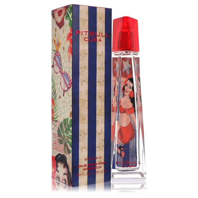 Pitbull Cuba 3.4 oz Eau De Parfum Spray For Women By Pitbull