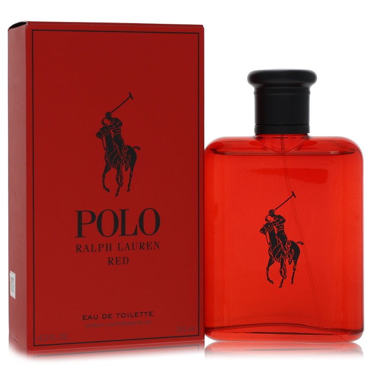 Polo Red 4.2 oz Eau De Toilette Spray For Men By Ralph Lauren