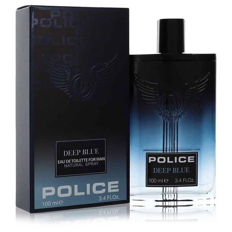 Police Deep Blue 3.4 oz Eau De Toilette Spray For Men By Police Colognes