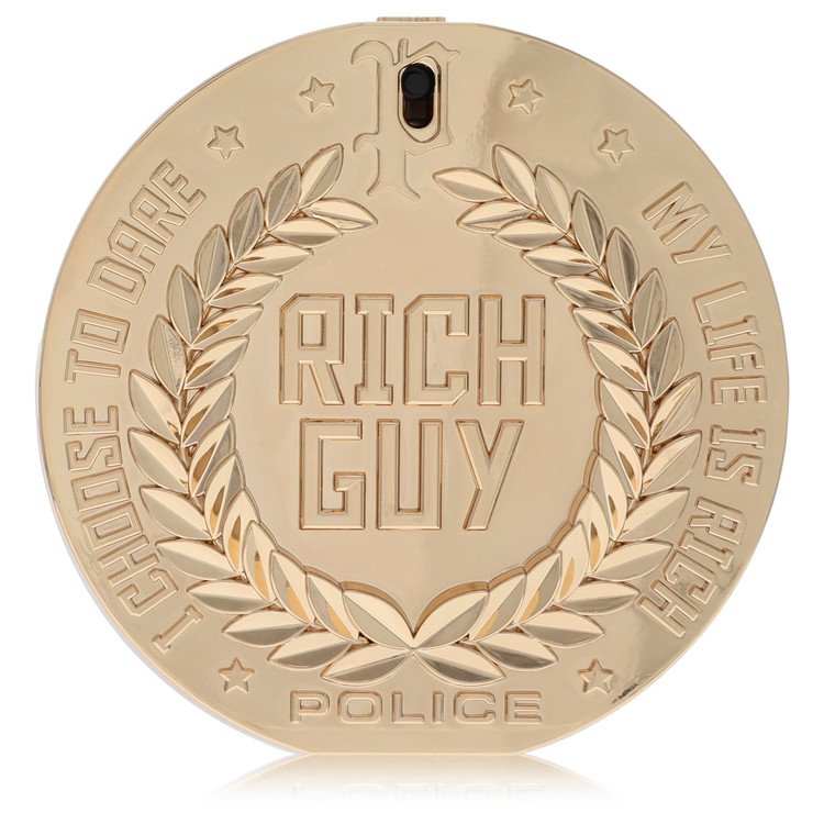Police Rich Guy Eau De Toilette Spray 3.4 oz Eau De Toilette Spray (Tester) For Men By Police Colognes