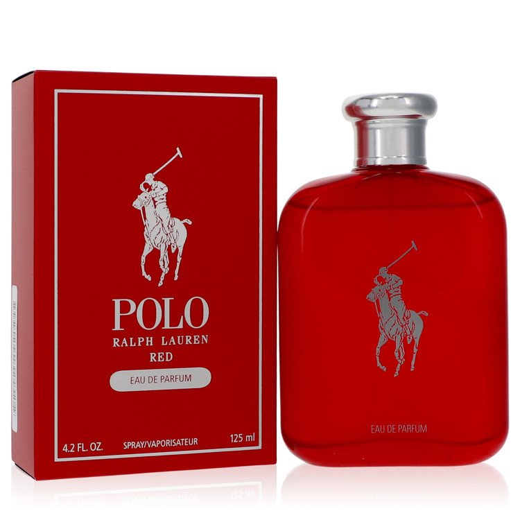 Polo Red 4.2 oz Eau De Parfum Spray For Men By Ralph Lauren