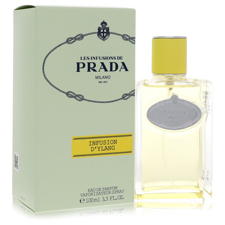 Prada Les Infusions De Infusion D'ylang Eau De Parfum Spray 3.3 oz Eau De Parfum Spray (Unisex) For Women By Prada