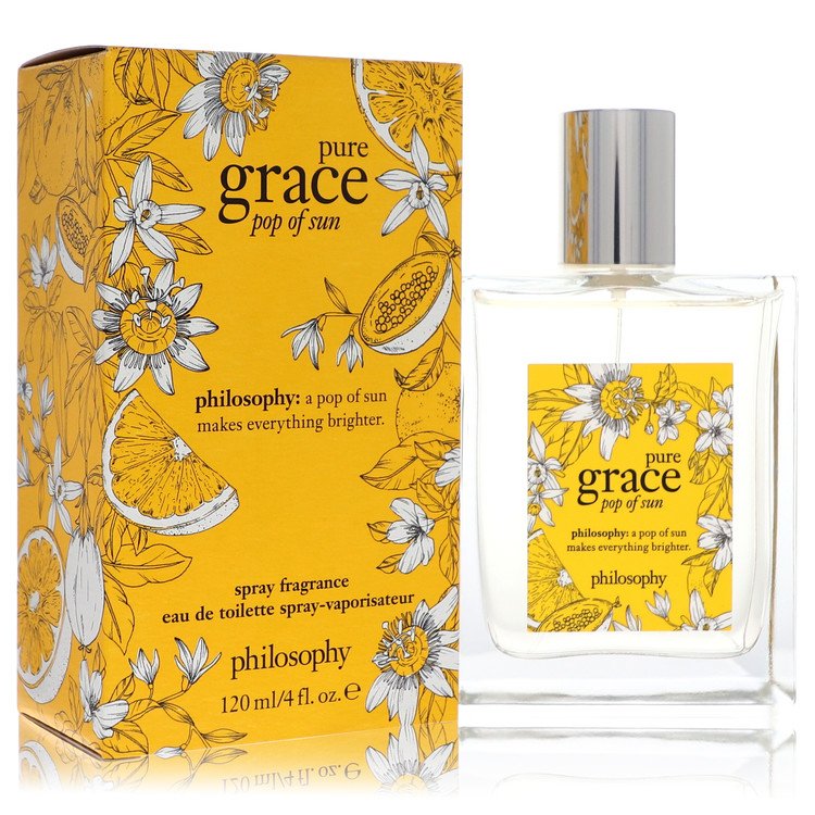 Pure Grace Pop Of Sun 4 oz Eau De Toilette Spray For Women By Philosophy