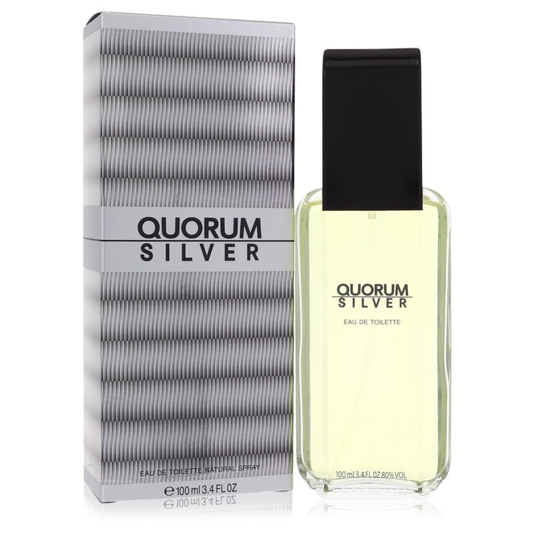 Quorum Silver 3.4 oz Eau De Toilette Spray For Men By Puig