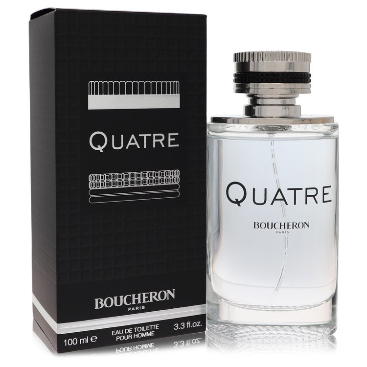 Quatre 3.4 oz Eau De Toilette Spray For Men By Boucheron