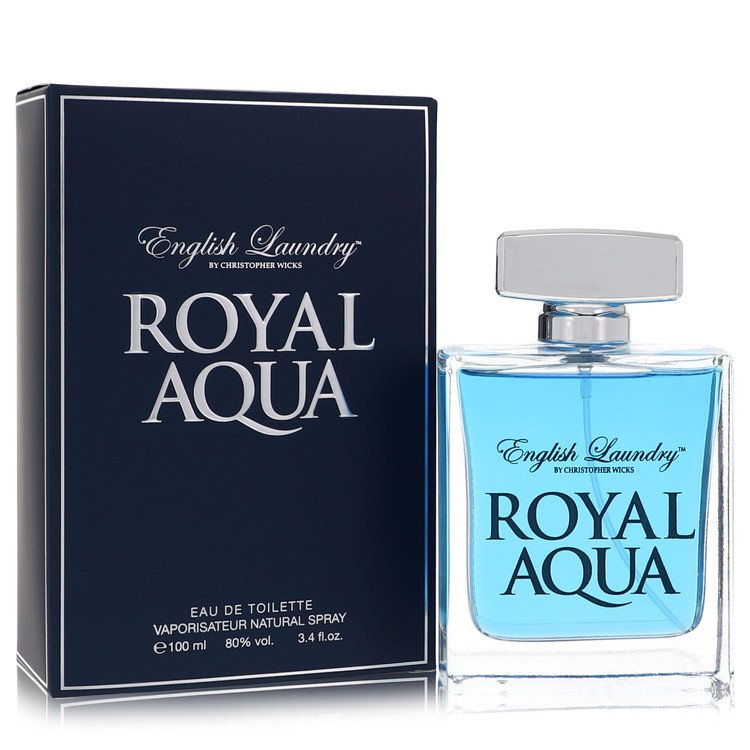 Royal Aqua 3.4 oz Eau De Toilette Spray For Men By English Laundry