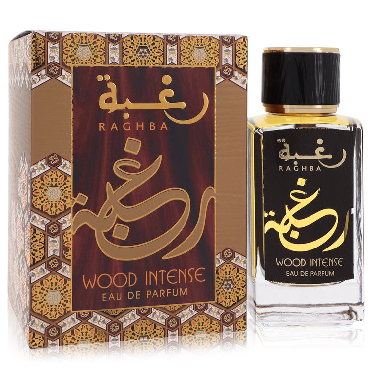 Raghba Wood Intense Eau De Parfum Spray 3.4 oz Eau De Parfum Spray (Unisex) For Women By Lattafa