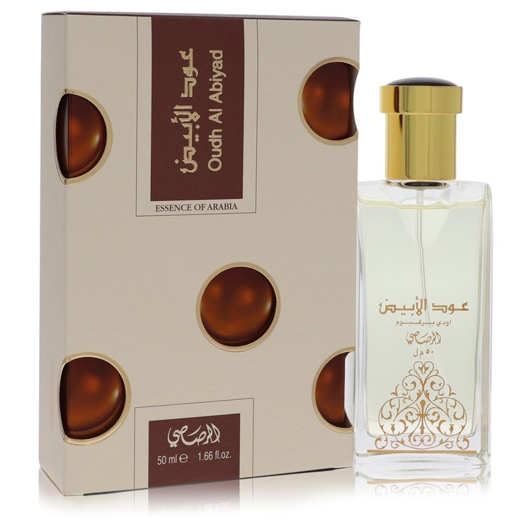Rasasi Oudh Al Abiyad Eau De Parfum Spray 1.7 oz Eau De Parfum Spray (Unisex) For Women By Rasasi