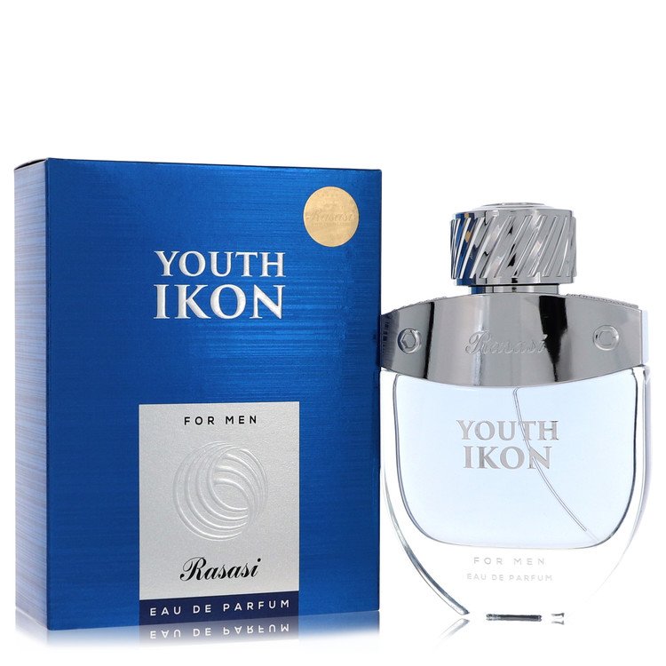 Rasasi Youth Ikon 3.3 oz Eau De Parfum Spray For Men By Rasasi