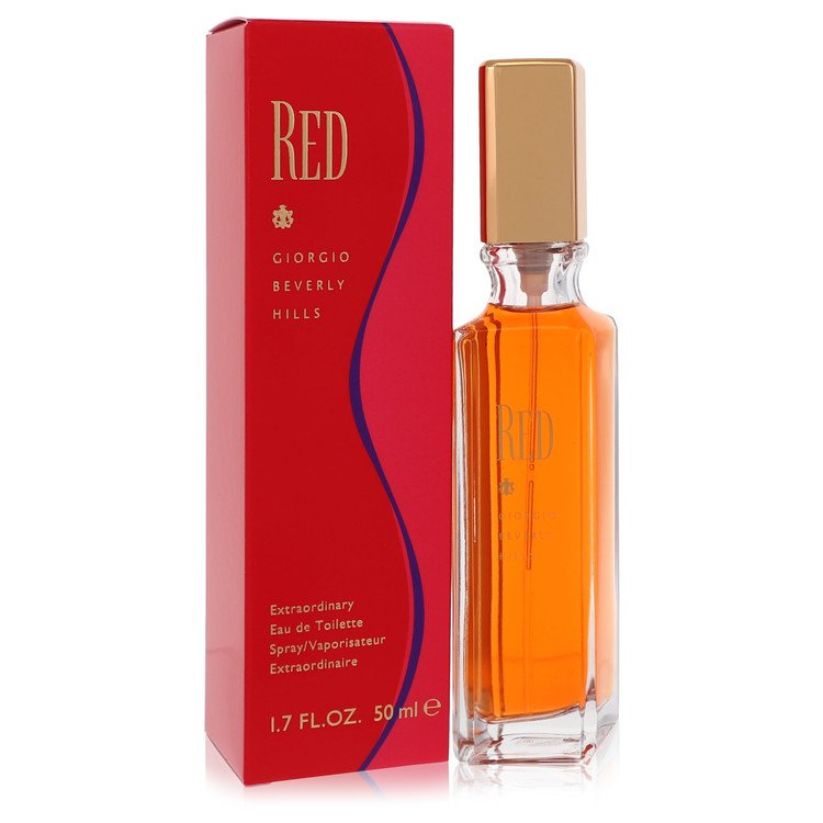Red 1.7 oz Eau De Toilette Spray For Women By Giorgio Beverly Hills